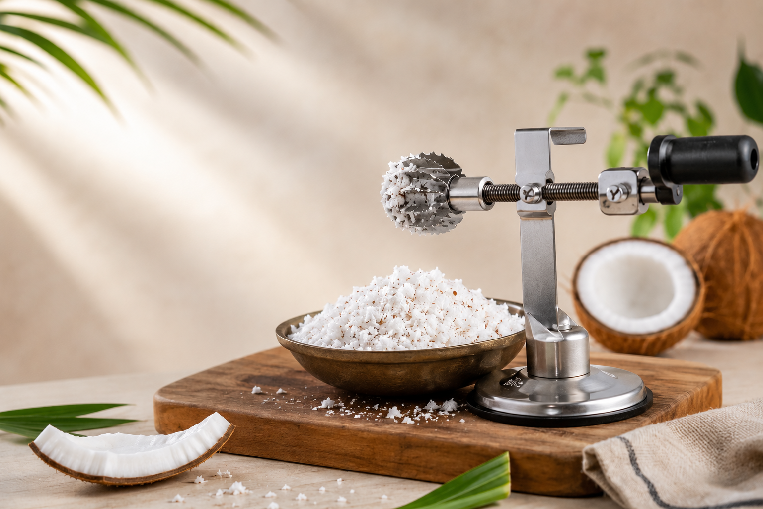 Premium Farm Tools - Mini Hand Sickles, Curved Harvesting Knives, Coconut Scrapers